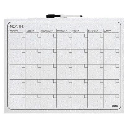 Desq - Month planning board 40x50cm magnetic