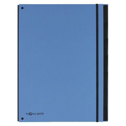PAGNA - Cartella raccoglitore Trend A4 7 tabs azzurro