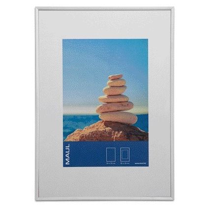 MAUL - Portafoto design 30x40cm cornice in alluminio argento | 6 pezzi