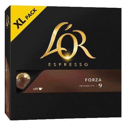 L'or - Koffiecups espresso forza 20st