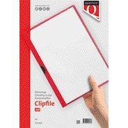 Quantore - Porte-bloc A4 3mm rouge | 5 pièces