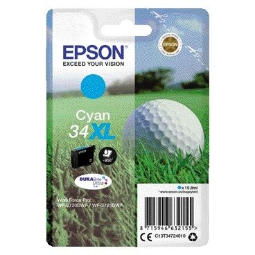 Epson - Inktcartridge 34XL T3472 blauw