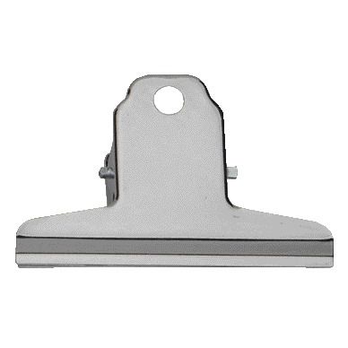 Quantore - Papierklem 75mm capaciteit 25mm | 10 stuks