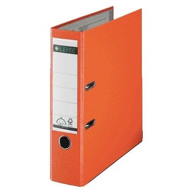 Leitz - Ordner 1010 180° 80mm PP A4 oranje | 20 stuks