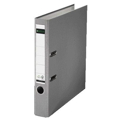 Leitz - Ordner 1015 180° 52mm PP A4 grigio