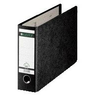 Leitz - Ordner A4 dwars 77mm gewolkt zwart | 4 stuks