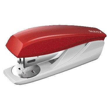 Leitz - Grapadora NeXXT modelo pequeño 25 hojas rojo | 12 piezas