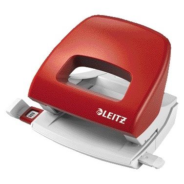 Leitz - Perforadora NeXXt escritorio 16 hojas rojo