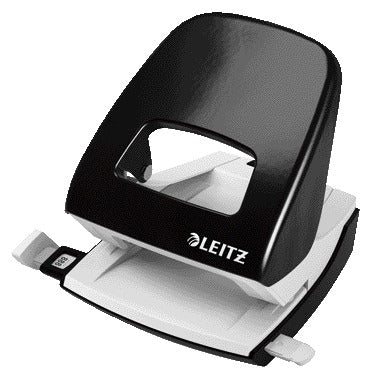 Leitz - Locher 5008 NeXXt Metall 30 Blatt schwarz | 30 Stück
