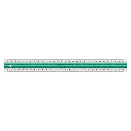 Linex - Liniaal super s30 30cm transparant | 10 stuks