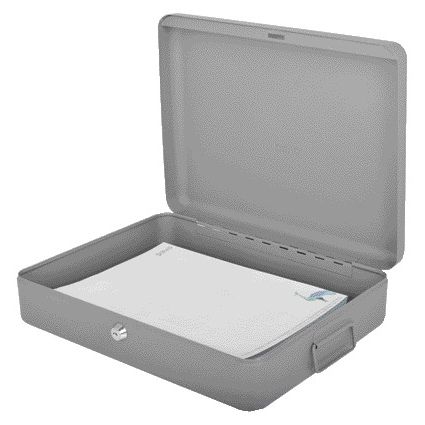 Pavo - Portadocumenti 370x280x90mm grigio scuro