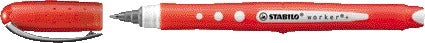 STABILO - Bolígrafo roller trabajador colorido 2019/40 rojo medio | 10 piezas