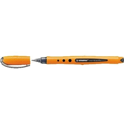STABILO - Penna roller lavoratore 2018/46 media nera | 10 pezzi