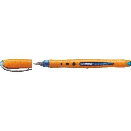 Stabilo - Penna roller lavoratore 2018/41 blu medio | 10 pezzi