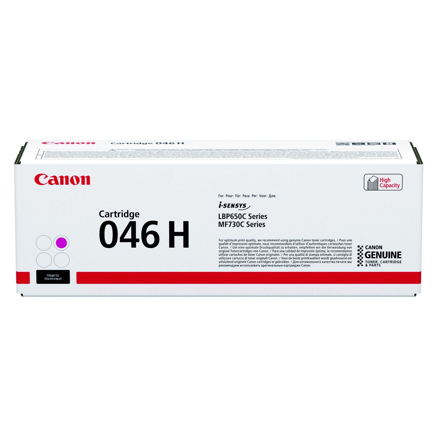 Canon - Cartuccia toner 046H rosso