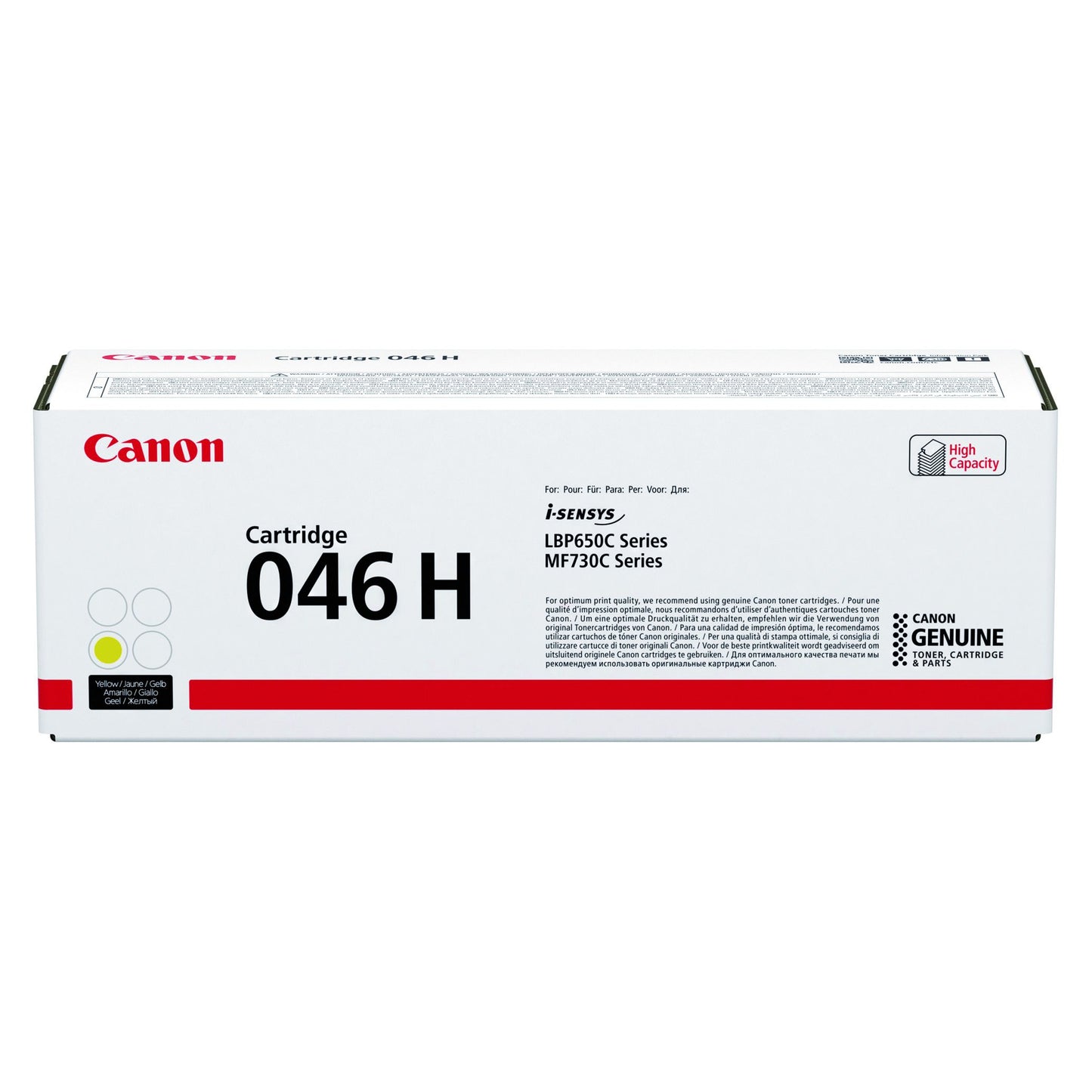 Canon - Tonercartridge 046H geel