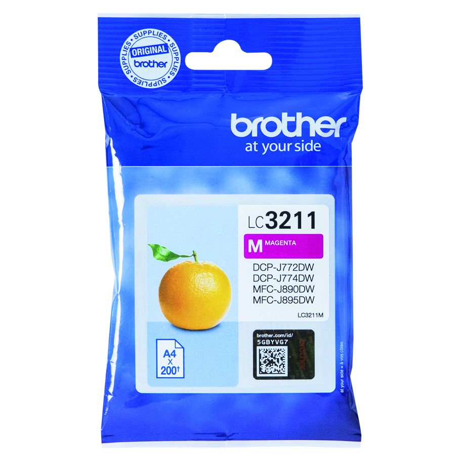Brother - Cartuccia d'inchiostro LC-3211M rosso