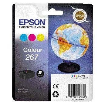 Epson - Tintenpatrone 267 T2670 3 Farben