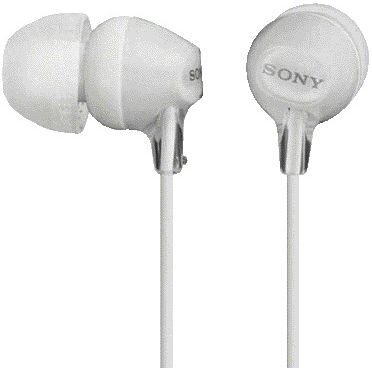 Sony - Auricolare EX15LP bianco base