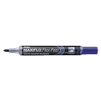 Pentel - Marqueur pour tableau blanc mwl5sbf 1.5-4.5 bleu | 12 pièces