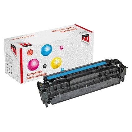 Quantore - Cartuccia toner alternativa per CC531A 304A blu