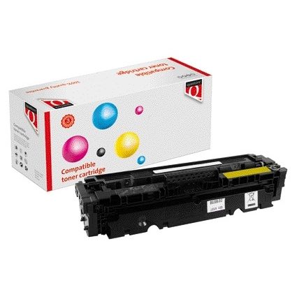 Quantore - Cartuccia toner alternativa per CF412X 410X giallo