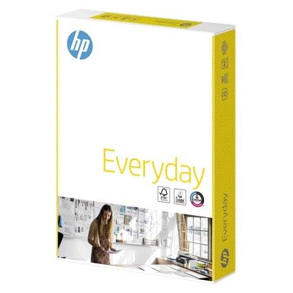 HP - Papier copie Everyday A4 75gr blanc 500 feuilles | 5 pièces