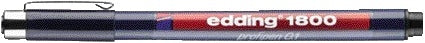 Edding - Fineliner 1800 0.25mm black | 10 pieces