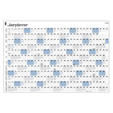 Quantore - Annual Plan Calendar 2026 A1 84x57cm