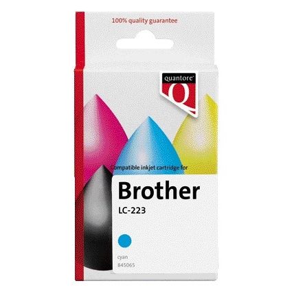 Quantore - Ink cartridge alternative for LC-223 blue