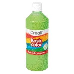Creall - Plakkaatverf basic lichtgroen 500ml