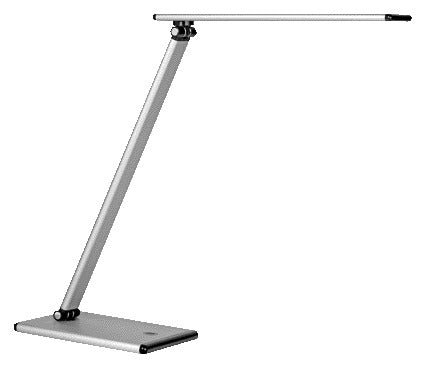 UNILUX - Lampe de bureau Terra led aluminium gris
