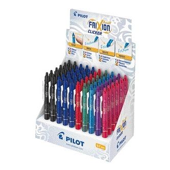 Pilot - Rollerpen frixion clicker m assorti