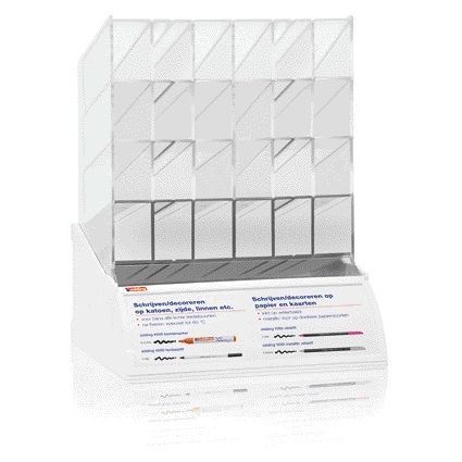 Edding - Display Schrijfwarenschap Leeg