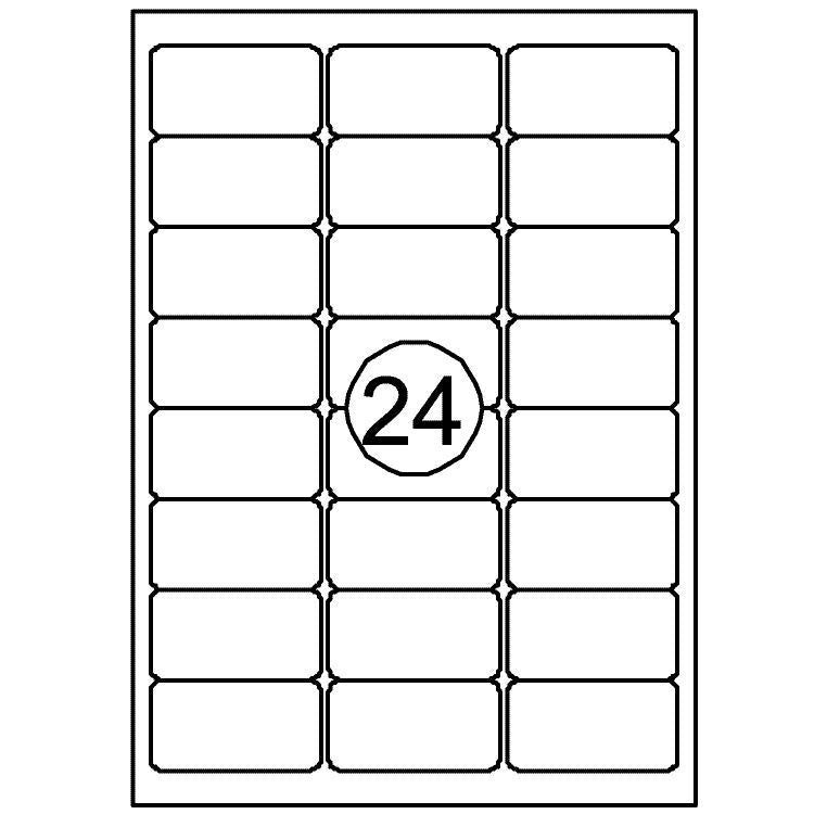 Quantore - Etiquette 63,5X33,9mm 360 pièces