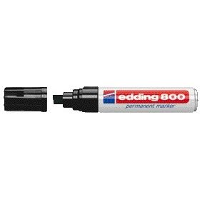 Edding - Felt-tip pen 800 diagonal 4-12mm black