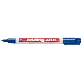 Edding - Rotulador 400 redondo 1mm azul