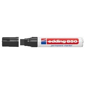 Edding - Rotulador 850 bloque 5-16mm negro | 5 piezas