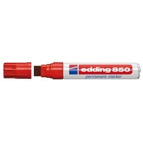 Edding - Filzstift 850 Block 5-16mm rot | 5 Stück