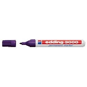 Edding - Feutre 3000 rond 1,5-3mm violet | 10 pièces