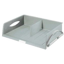 Leitz - Brievenbak sorty jumbo a3 dwars grijs | 6 stuks