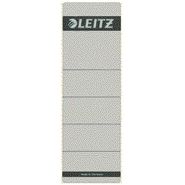 Leitz - Etichetta posteriore larga/corta 62x192mm autoadesiva grigia 10 pezzi