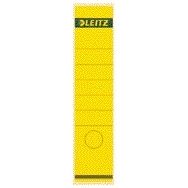 Leitz - Rugetiket breed/lang 62x285mm zelfklevend geel 10 stuks