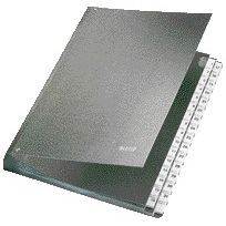 Leitz - Desk folder 1-31 270x354x345mm hardboard black