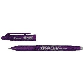 Pilot - Rollerpen friXion medium violet | 12 stuks