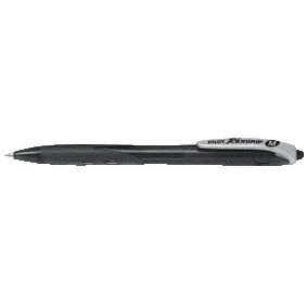 Pilot - Kugelschreiber Begreen Rexgrip medium schwarz | 10 Stück