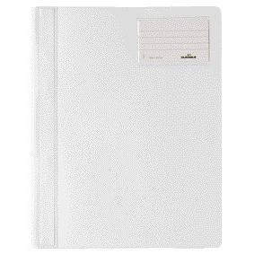 Durable - Snelhechter A4 PVC etiketvenster wit | 25 stuks