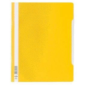 Durable - Snelhechter A4 PVC geel | 50 stuks