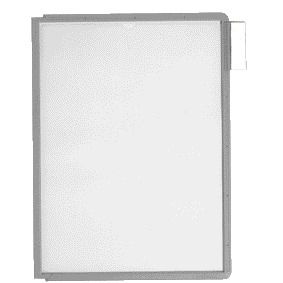 Durevole - Borsa informativa sherpa A4 grigia 5 pezzi