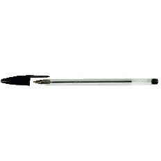 Bic - Kugelschreiber Cristal medium schwarz, Box mit 90+10 gratis